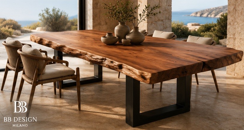 Tavolo in sequoia